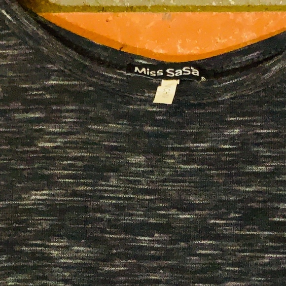 Miss Sasa - S, Extended Sleeve top, Ribbon-  NWOT - Picture 3 of 7